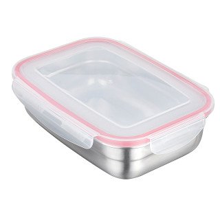 RECIPIENTE PARA ALIMENTOS PAL INOX TITANIUM 600 ML RETANGULAR
